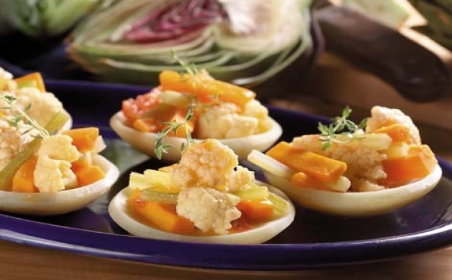 Alcachofas escabechadas